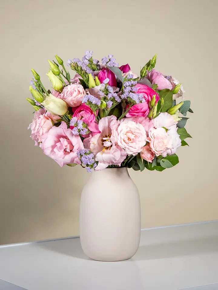 Pastel Pink Romantic Bouquet